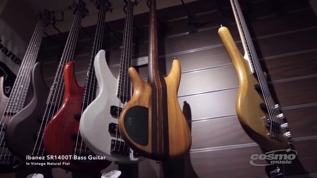 Ibanez SR1400T Bass Guitar (Vintage Natural) смотреть онлайн