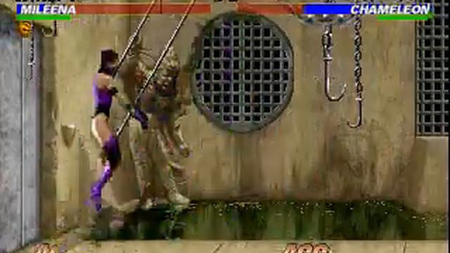 Mortal Kombat Trilogy Mileena BRUTALITY demonstration смотреть онлайн
