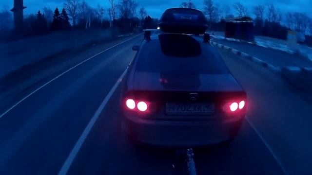 Поездка по городу с квадром. смотреть онлайн