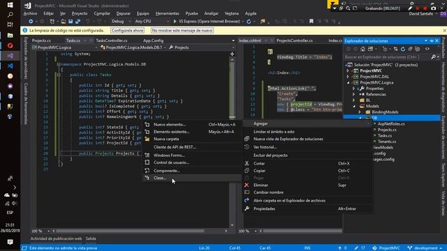 ASP.NET MVC - Ejercicio practico, listando tareas con Linq y Entity Framework смотреть онлайн
