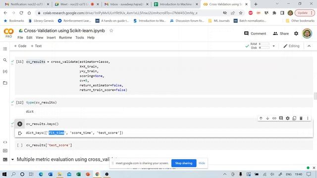 Week 7: Cross Validation using Sklearn смотреть онлайн