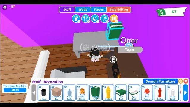 КАК ПОСТРОИТЬ ГОСТИНУЮ ДЛЯ ОДНОГО?! Adopt Me смотреть онлайн