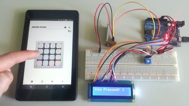 Arduino Bluetooth 4x4 Membrane Keypad Replacement For Android смотреть онлайн
