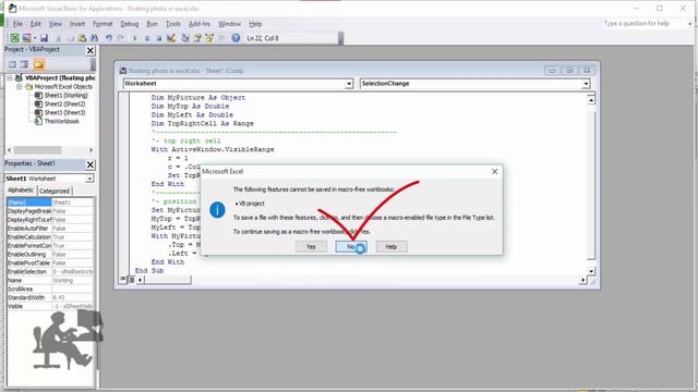 Advanced excel tutorial create live floating photo in excel sheet смотреть онлайн
