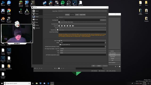 OBS Recording Bitrate Guide (Pixelated, Low Quality) Easy Fix смотреть онлайн