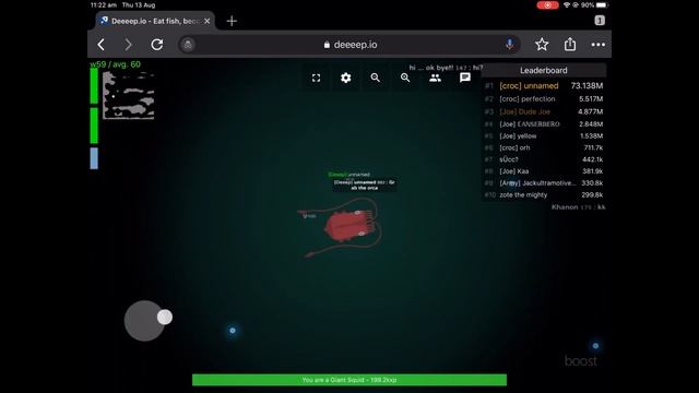 Deeeep.io Madness - Orca's biggest rival? смотреть онлайн