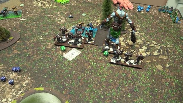 Kings of War 3rd Edition Battle Report - Ogres vs. Trident Realms смотреть онлайн