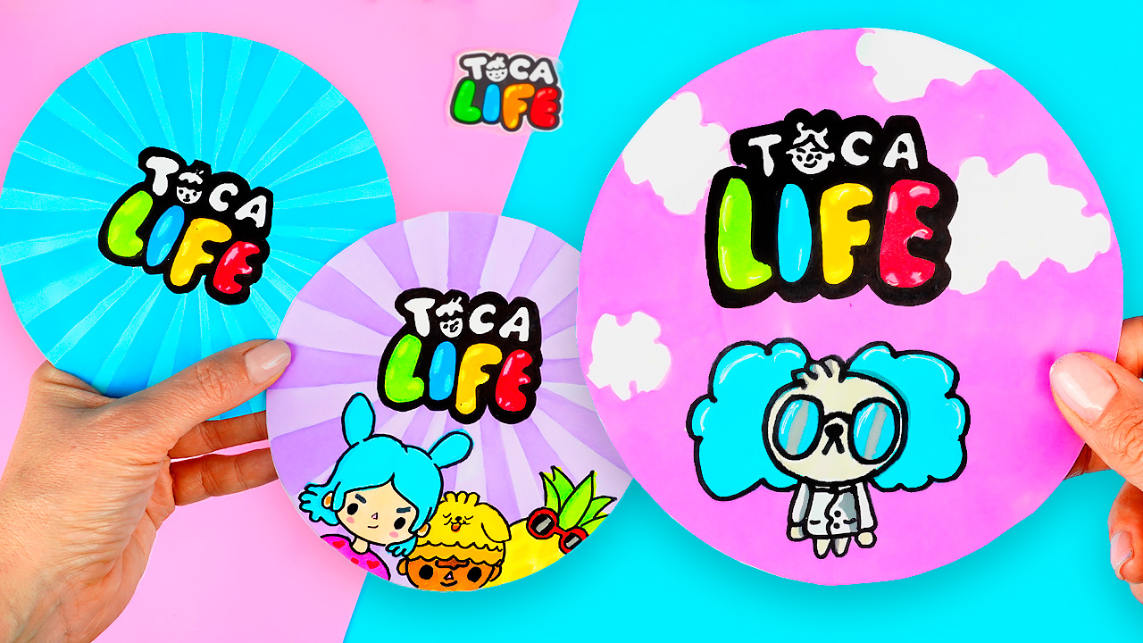 Как сделать Бумажные сюрпризы Тока Бока своими руками Diy распаковка смотреть онлайн