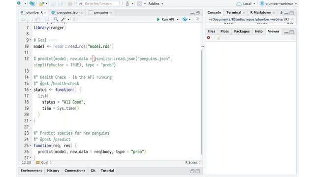 James Blaire & Barret Schloerke | Integrating R with Plumber APIs | RStudio (2020) смотреть онлайн