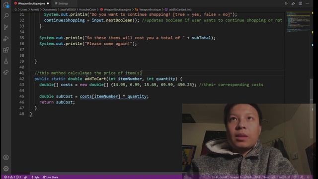ASMR CODING | I coded a small shopping java program смотреть онлайн