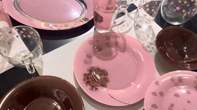 Набор посуды Stella Pink 46пр на 6 персон от французского бренда Luminarc смотреть онлайн