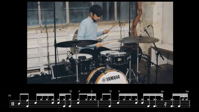 Richard Spaven | Yamaha Stage Custom Hip Kit | Transcription смотреть онлайн