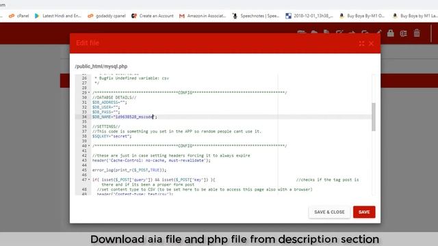 #2 How to use MYSQL database in our application kodular,appybuilder. смотреть онлайн