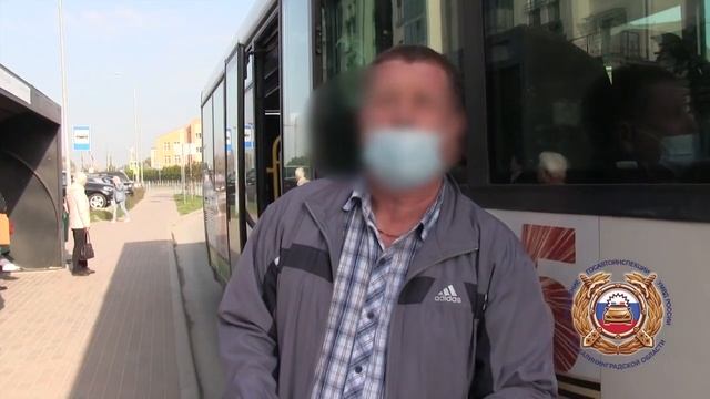 Автобус едет по встречке в Калининграде смотреть онлайн