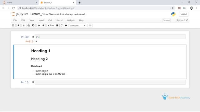 Neural Networks with Keras and TensorFlow in Python | 3. Introduction to Jupyter смотреть онлайн
