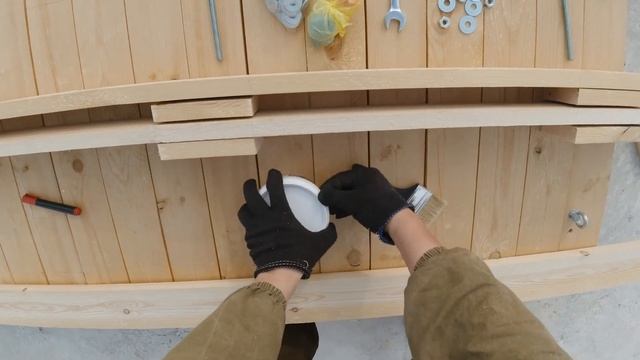 ПОДЪЕМНЫЙ ДЕРЕВЯННЫЙ КРАН для СТРОЙКИ своими руками! Как сделать подъемный мини кран для Газоблока! смотреть онлайн