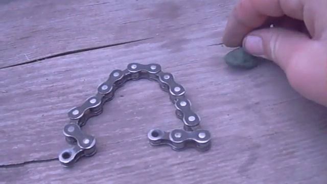 Как сделать браслет из велосипедной цепи в домашних условиях. смотреть онлайн
