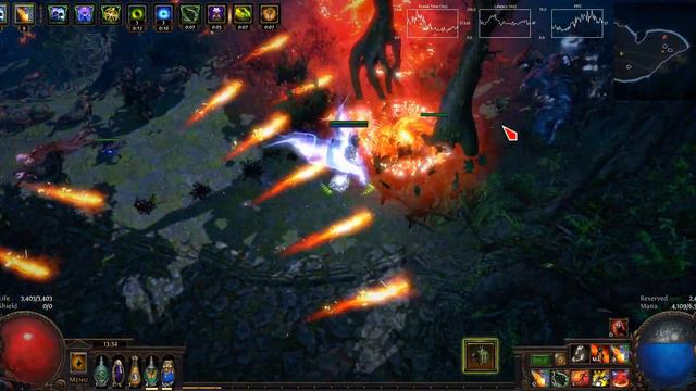 POE 3.9// Build Indigon Agnostic Miner / Double Ball (Fire & Lighting)/ Clear map T16 AW8 смотреть онлайн