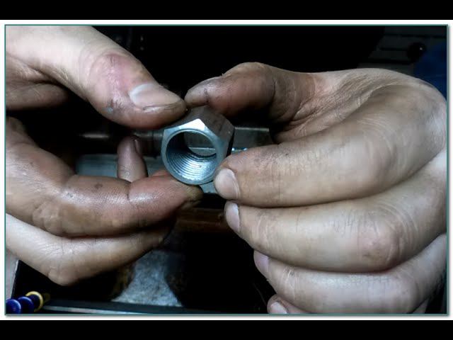 Как сделать, КАК ТОЧИТЬ упорные гайки на токарном станке 1к62 смотреть онлайн