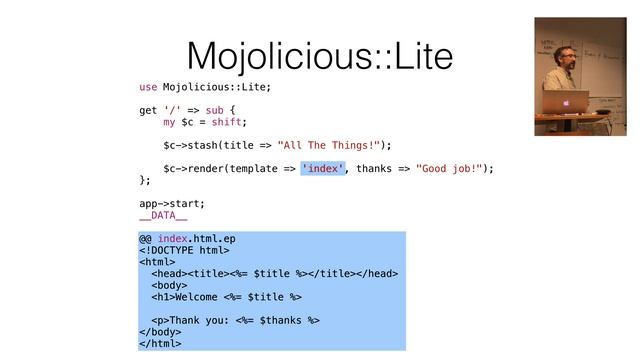 The Mojolicious Toolkit смотреть онлайн