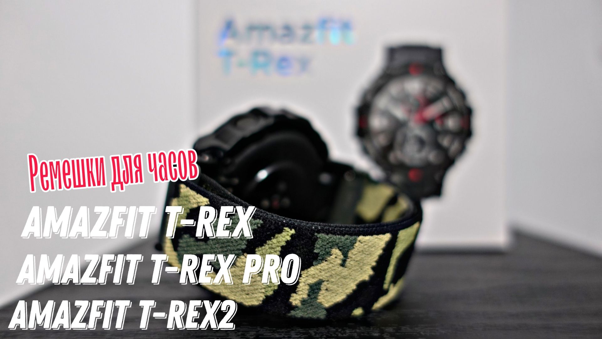 Amazfit T-Rex.
