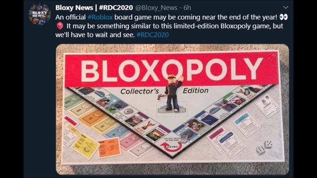 ROBLOX IS MAKING A BOARD GAME!? (ROBLOX RDC 2020) #RDC2020 смотреть онлайн