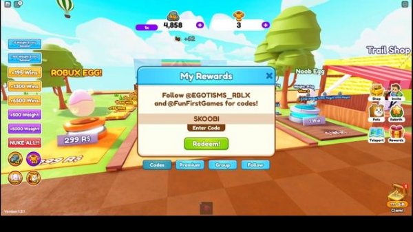 Working Codes +1 Weight Every Sec