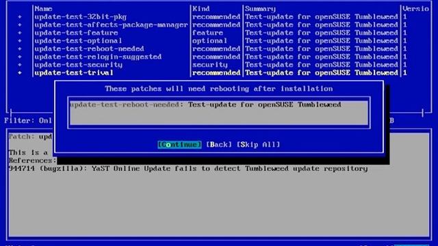 Using Yast from the command line to update or install packages on your system. смотреть онлайн