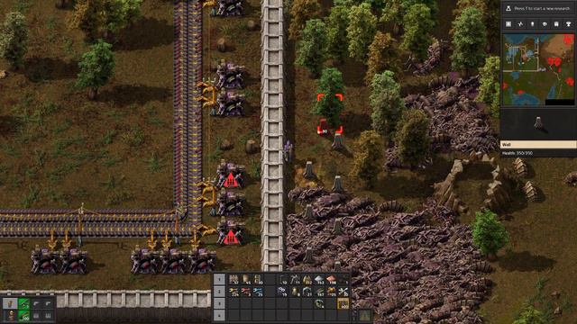 THE GREAT WALL - Ep 9 - DeathWorld 400 - Factorio смотреть онлайн