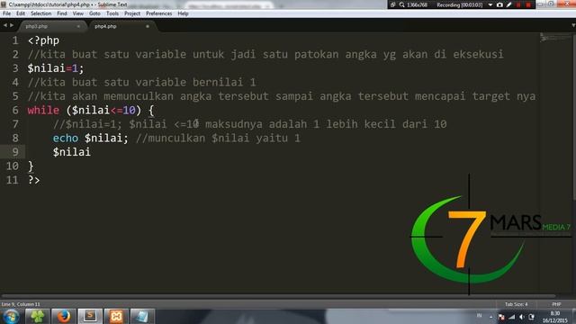 Perulangan di PHP смотреть онлайн