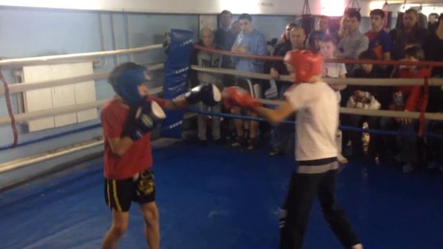 Кикбоксинг клуб Олимп Данил-2раунд смотреть онлайн
