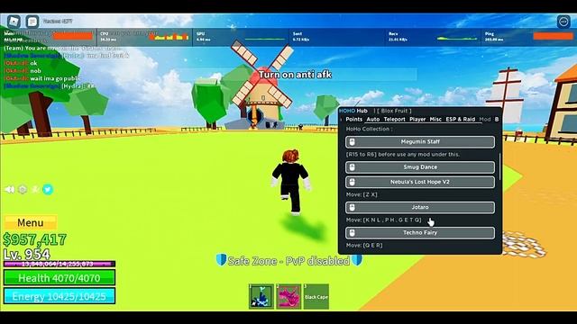 [ HoHo Hub ] - New Mod Showcase !!! Blox Fruit Script смотреть онлайн