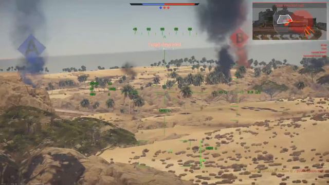 Leopard 2k and Sa.313B CAS War Thunder смотреть онлайн