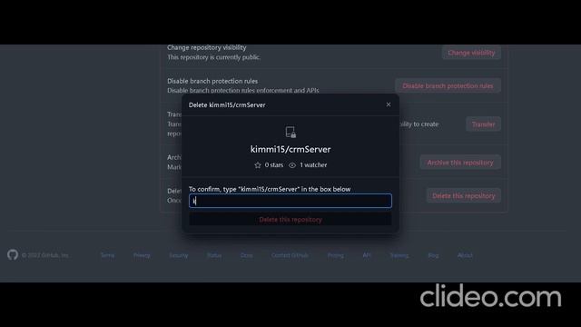 How to delete Github Repository in hindi |full explanation in Hindi|GitHub! смотреть онлайн