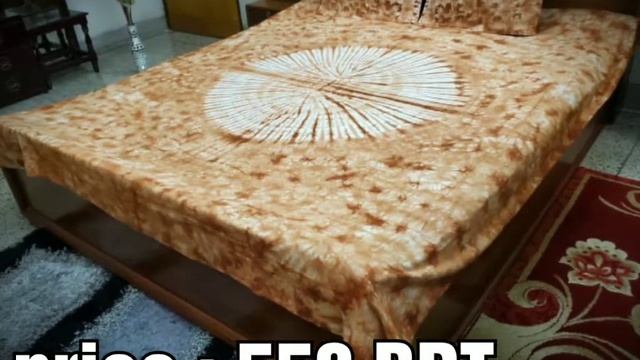 King Size Batik Print Bedsheet смотреть онлайн
