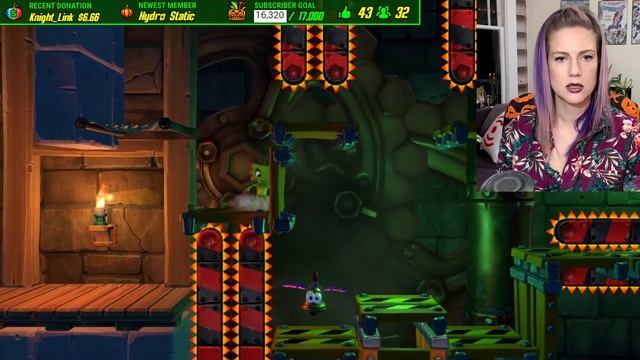 Finding all the secrets!! | Yooka Laylee and the Impossible Lair #2 смотреть онлайн