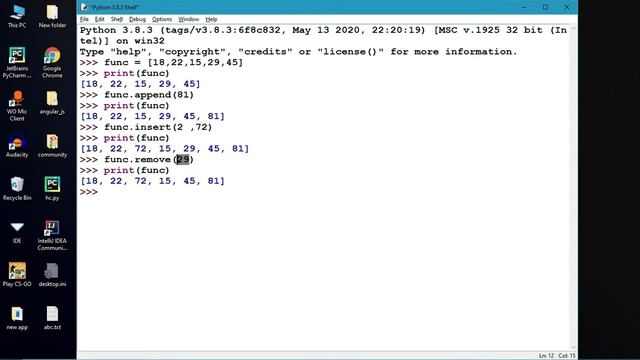 #6 Functions of List | Python Programming Tutorial for beginners | in Hindi смотреть онлайн