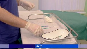 Катетеризация центральной (подключичной) вены.