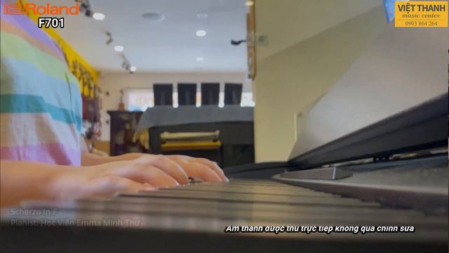 DEMO ÂM THANH | ĐÀN PIANO ĐIỆN ROLAND F701 | Emma Minh Thư | ✅✅✅CALL :0903.864.264 смотреть онлайн