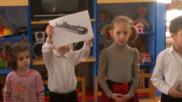 НОД посвященное "Дню Защитника Отечества" ГБДОУ Детский сад-ясли №2 "Аьрзи-к1ориг" смотреть онлайн