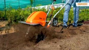 Электрический культиватор DAEWOO DAT 2200E – лучший выбор для грядок, теплиц и цветников!