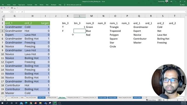 Ordinal Encoding visually explained using Excel смотреть онлайн