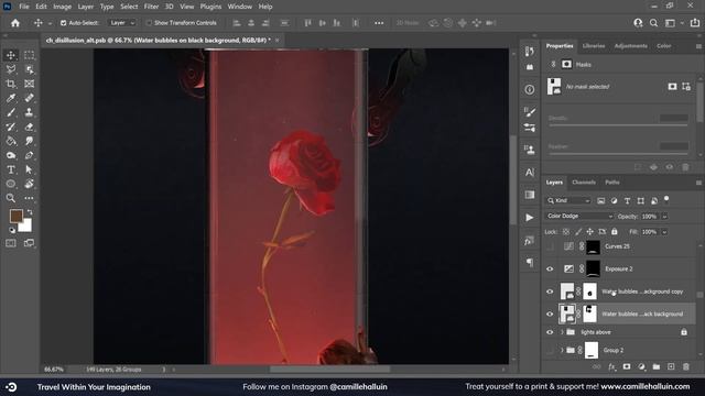 Disillusion - Photoshop Speed Art - Inspired by I'm Not In Love by Kelsey Lu смотреть онлайн