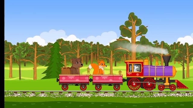 Train for Animals. Играем с дочкой смотреть онлайн