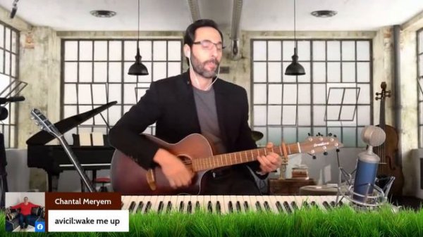 Chansons en direct ! DIMANCHE 18H ! ♬ 🎹🎧♪💙