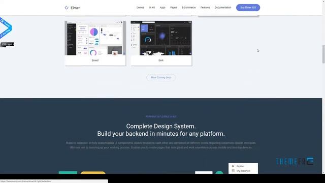 Elmer - Multipurpose Bootstrap Admin Dashboard Template + UI Kit смотреть онлайн