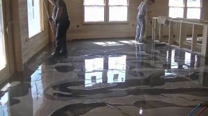 Пол из эпоксидной смолы