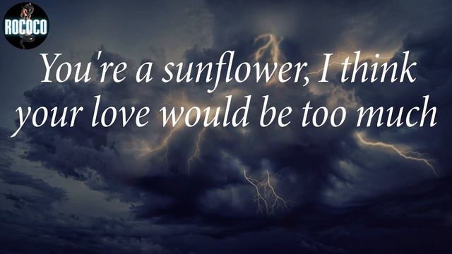 Post Malone - Sunflower (Lyrics) смотреть онлайн