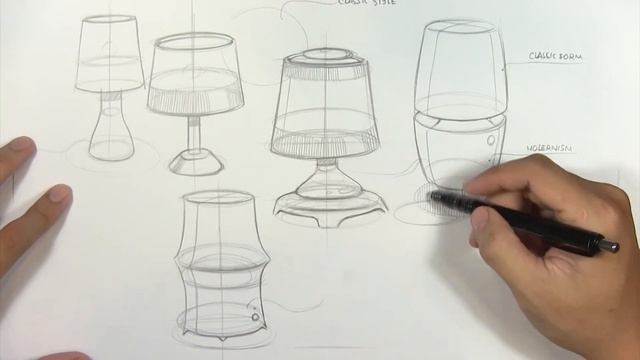 Lamp | Industrial & Product Design Sketch смотреть онлайн