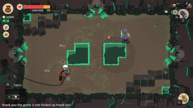 [RU/ENG] Продолжаем болеть :( - Moonlighter Part 7 смотреть онлайн